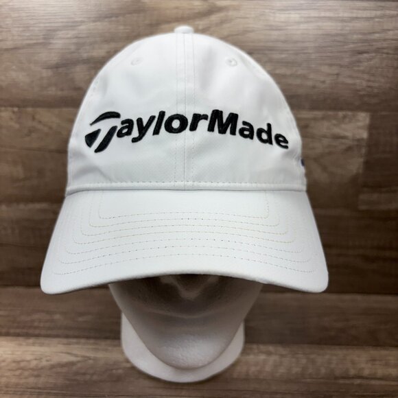 TaylorMade Other - TaylorMade Cap Hat White Adjustable Hook and Loop One Size SIM TP5